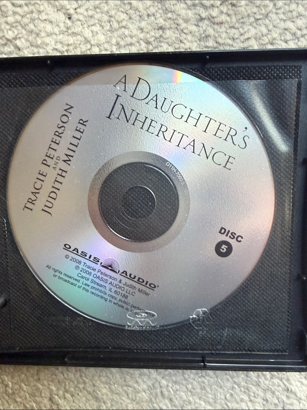 “A Daughter's Inheritance”a Abridged Audiobook by Tracie Peterson&Judith Miller - Picture 8 of 10